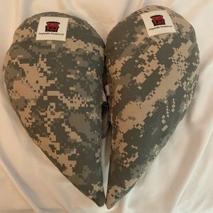 Military heart pillow for long distance couples